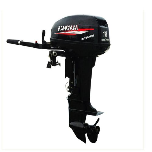 Hangkai outboard motor 6-12hp 2-4 stroke fishing boat engine water/ air cooling