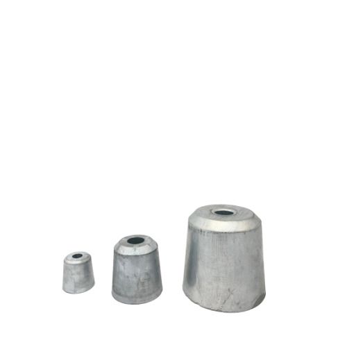 Allpa propeller nut anode aluminum for propeller shaft 60mm