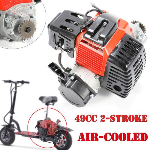 For pocket mini bike gas scooter atv 49cc 2 stroke engine motor pull start new