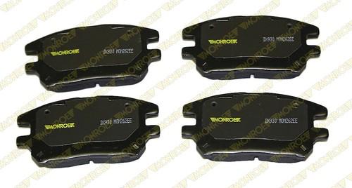 Monroe dx930 brake pad or shoe, front-monroe dynamics brake pad