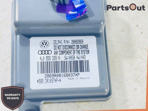 2011 - 2015 audi q7 front right passenger side seat occupant sensor module oem