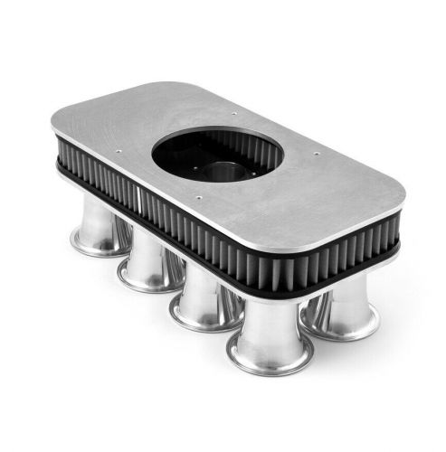 Special edition aluminum air cleaner w/ element stack downdraft look