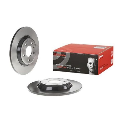 Brembo pair solid uv coated brake discs 08.a759.11