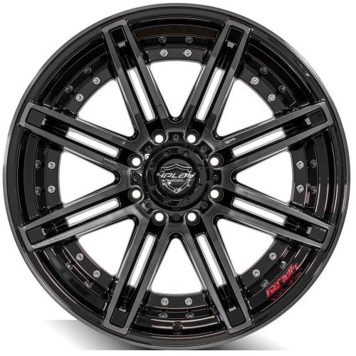 4play 4p08-22120-8170-44bbt gen2 4p08 22x12 8x170mm -44et in gloss black