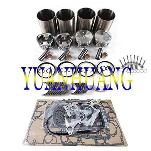 K4e for mitsubiskhi engine overhaul rebuild kit w/valves &amp; pistion bearing