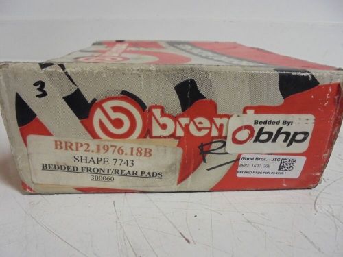 Brembo brake pads-brp2.1976.18b shape 7743-racing-dirt-asphalt-arca-nascar