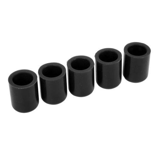 Black 5pcs automotive intake vacuum hose cover silicone weather resistant vacuum