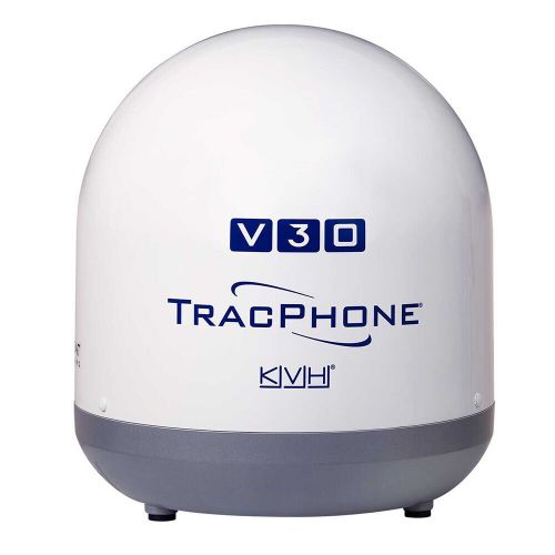 Kvh ultra-compact tracphone® v30 w/dc-bdu