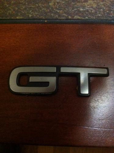 Gt emblem sport racing decal symbol badge auto ornament oem icon lh rh rear side