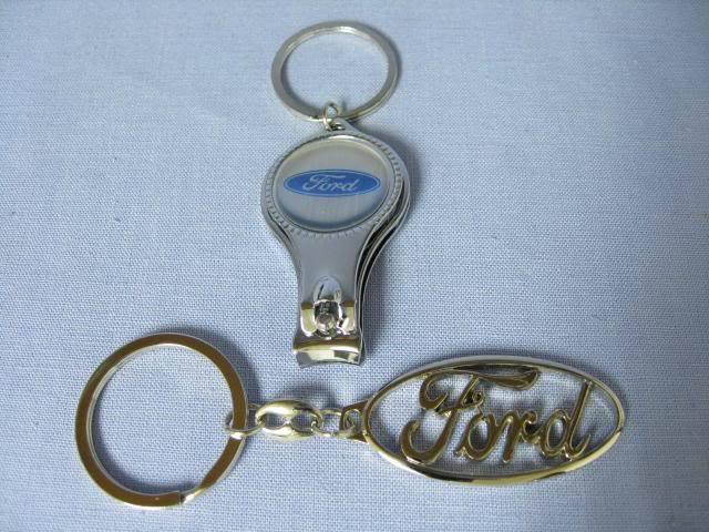 New ford silver nail scissor & keychain set of 2 pcs