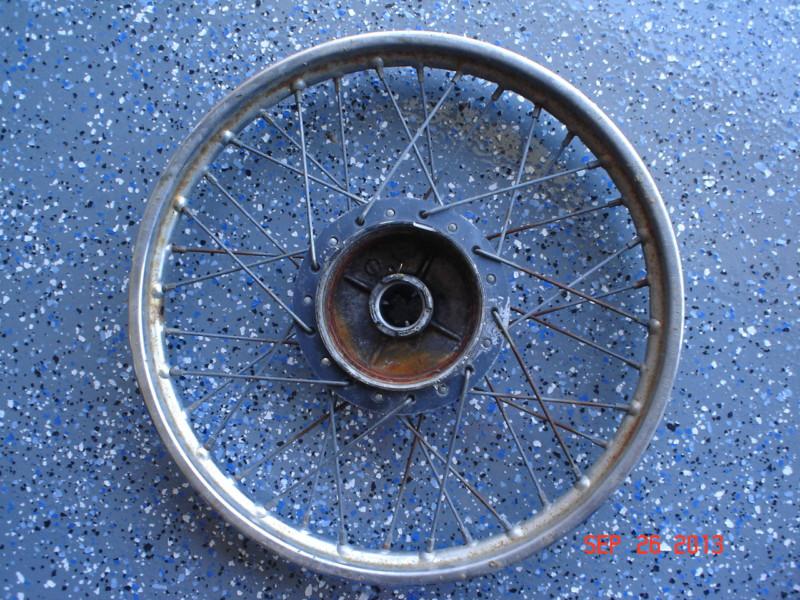 1983 honda xl80 xl 80 front wheel