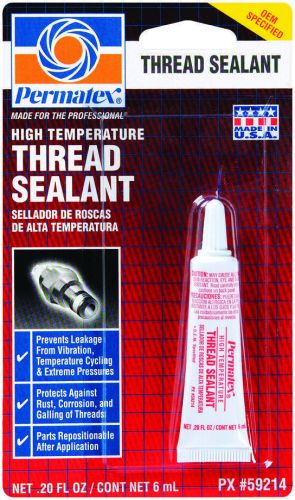 Permatex high temperature thread sealant 59214