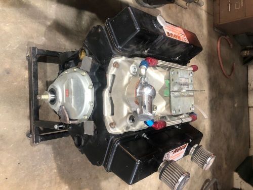 358 engine, dart block, dart 215 heads c line oil pan,