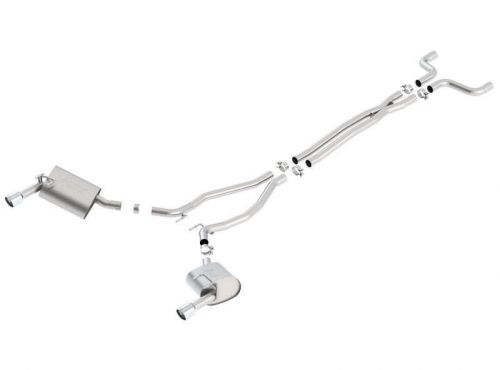 Borla 14-15 camaro 3.6l v6 single split rear exit touring catback exhaust