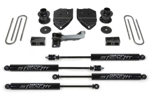 Fabtech k2213m 4&#034; budget lift kit w/stealth shocks for 2017-21 ford f-250 sd 4wd