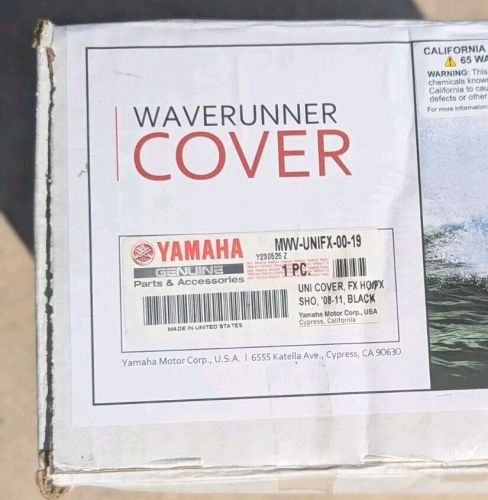 Yamaha oem 2006-2008 fx cruiser / fx cruiser ho waverunner cover mwv-unifx-02-19