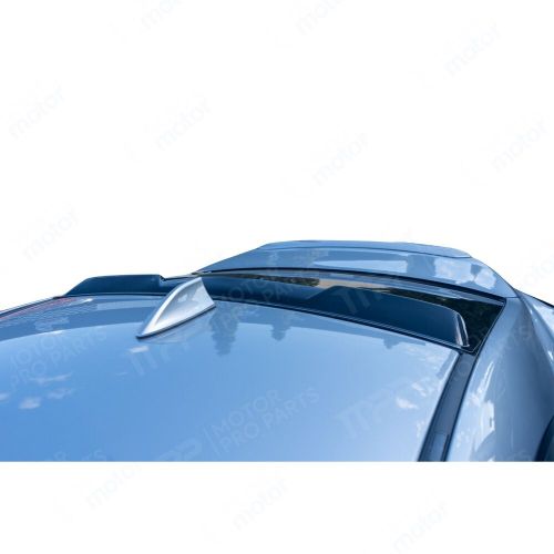 Gloss black v style rear roof window visor spoiler wing for 2014-2021 mazda 6