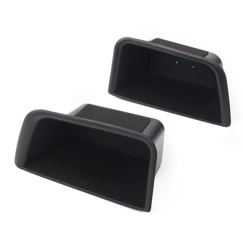 2pcs car front door handle armrest storage box kit for porsche macan 2014-2017