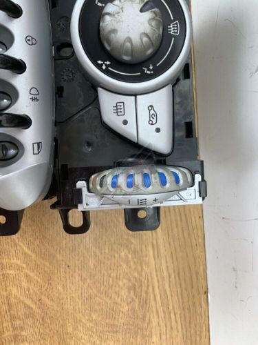 Bmw mini r55 r56 heater climate control window switch panel 3452310