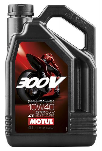 Motul factory line 300 v/4t competition synthetic oil 101352 / 104121