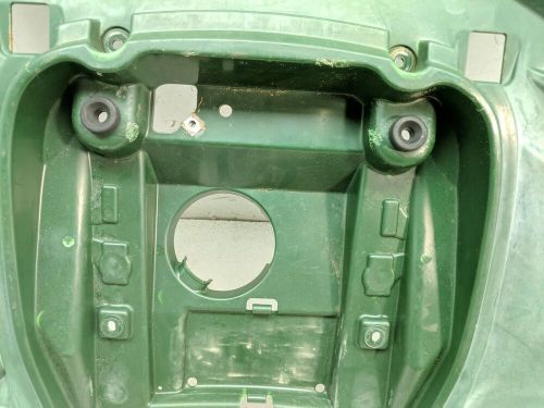 17 yamaha kodiak yfm 700 4wd green rear fender cover panel plastic b16-f1611