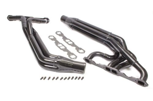 Schoenfeld headers    181 606lv3g 3    dirt late model header 3 step