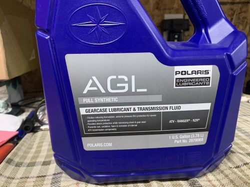 Polaris agl plus synthetic gearcase oil lube lubricant/transmission fluid gallon