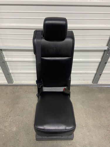 2015-2024 ford f150 f250 f350 center console black leather jump seat