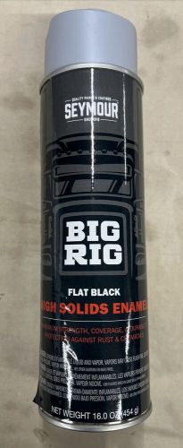 Seymour 20-1633 big rig professional coatings spray paint flat black