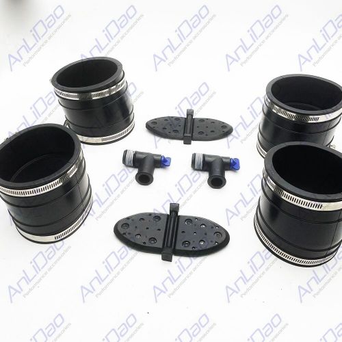 4&#034; dry joint exhaust bellows kit repl for mercruiser gm v8 807166a1 27-864850a02