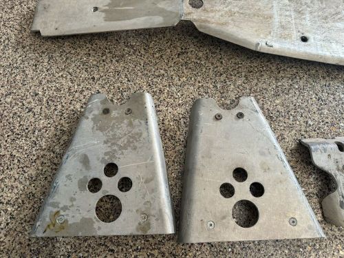 03-08 suzuki ltz400 kawasaki kfx400 ac aluminum skid plates