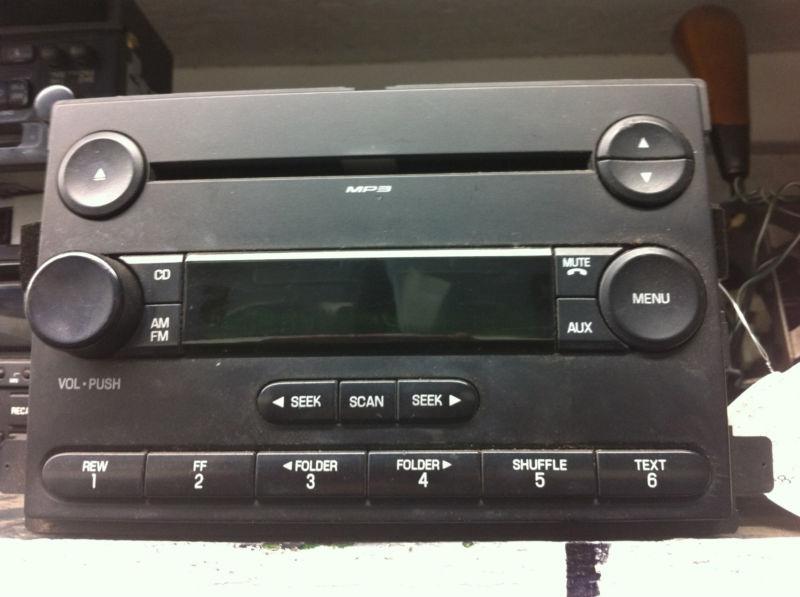 2004-07 ford focus radio cd mp3 player 5s4t-18c869-ba 