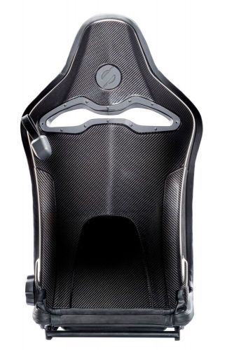 Sparco spx black leather, alcantara, carbonfiber right seat