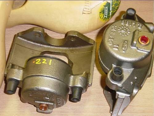 0221 86-92 ford taurus front reman brake calipers