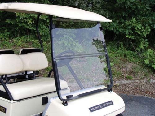 Yamaha g14 g16 g19 golf 1995-2003 cart tinted folding front windshield