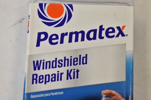 Permatex windshield windscreen repair kit repairs up to 1-1/4&#034; no mixing 09103