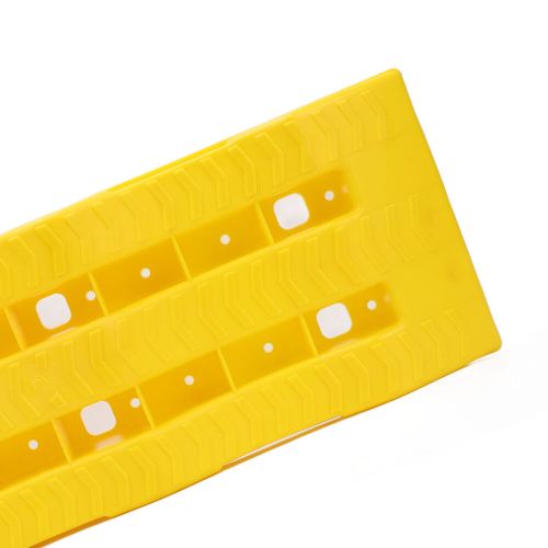 Yellow 2pcs automotive leveling ramp 7716lbs capacity 3 different height for