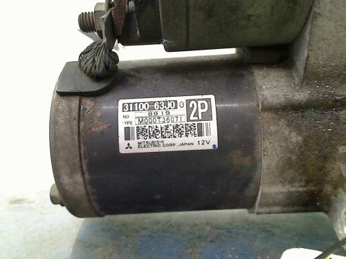 Starter starter motor suzuki swift (za/zc/zd1/2/3/9) 2009 3110063j0-