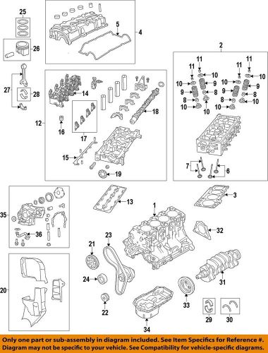 Fiat oem 16-18 500x-engine valve cover 68252226aa