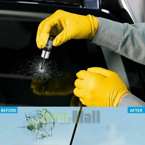 5 pack automotive glass nano repair fluid car windshield resin crack tool kit us