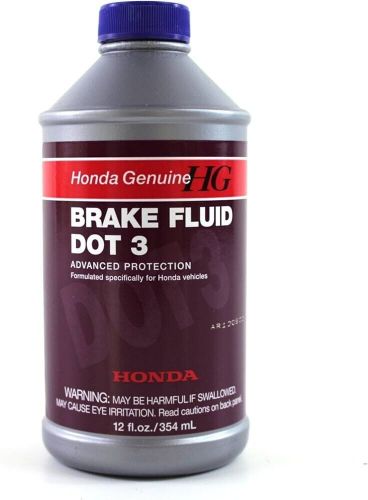 Honda 2024 accord 1.5l l4 turbocharged brake &amp; wheel hub brake fluid valvoline 6