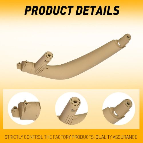 Right interior door panel handle pull trim beige for bmw x5 f15 x6 f16 14-2018 n