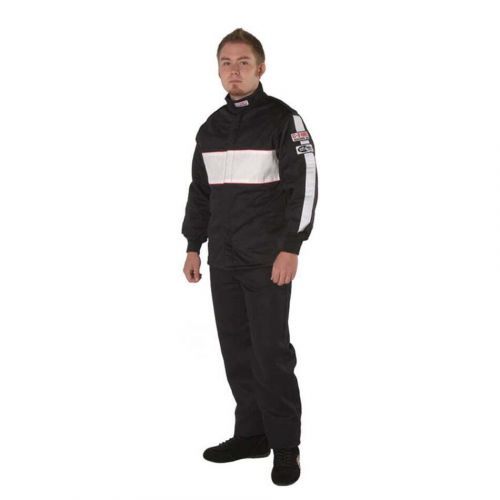 G-force 4386medbk gf505 driving pants sfi 3.2a/5 - triple layer - black - medium