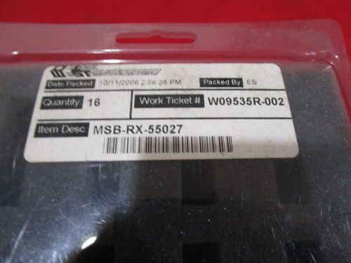 Nos set of msb-rx-55027 del west lightweight retainers, 1.357 od