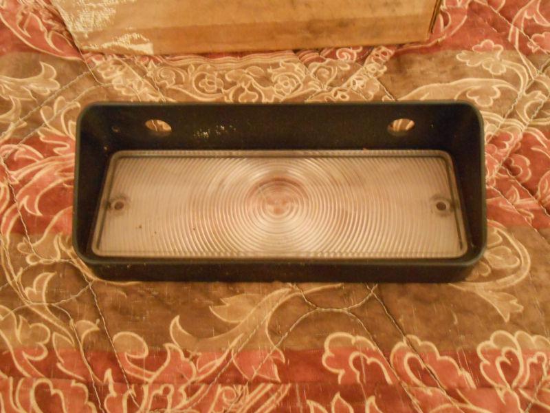 Nos 1971 mercury parking lamp lens.  