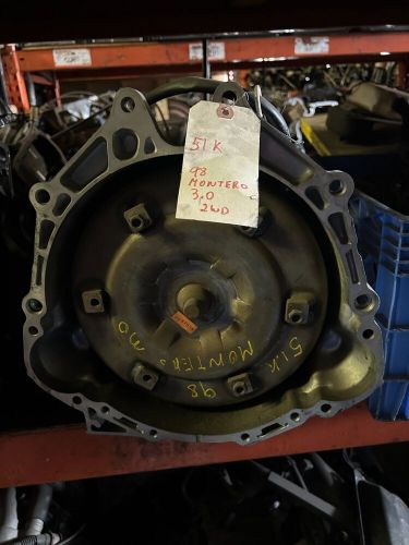 97-98 mitsubishi montero sport auto 3.0l transmission 51k oem (pickup only!!!!!)