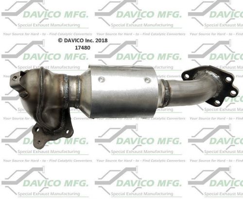 Davico mfg 17480 direct fit catalytic converter