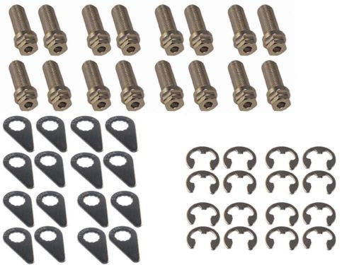 Stage 8 fasteners 8914c header bolt kit - 6pt. 10mm-1.50 x 25mm (16)