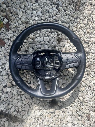 2015-2023 oem dodge charger steering wheel w paddle shifters leather 5vg201xcae