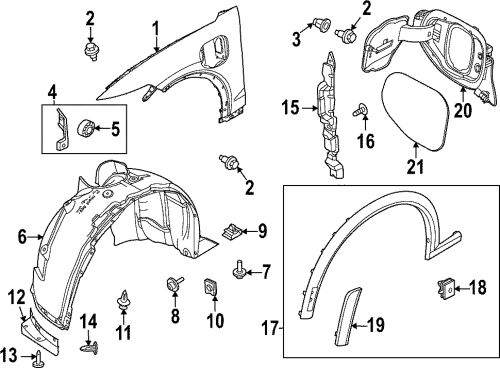 Genuine ford door panel lj8z-58405a26-b